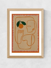 East End Prints Oak Fruit Fiesta I Wall Art Print by Shatha Dafai - Image 2 of 2