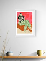 East End Prints White Calm Wall Art Print by Sandra Poliakov - Image 1 of 2