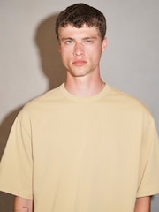 Stone Brown Heavyweight Boxy EDIT T-Shirt - Image 5 of 8