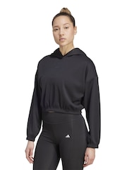 adidas Black Yoga Cover-Up - Image 1 of 6