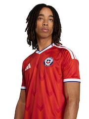 adidas Red Chile 26 Home Jersey - Image 4 of 7