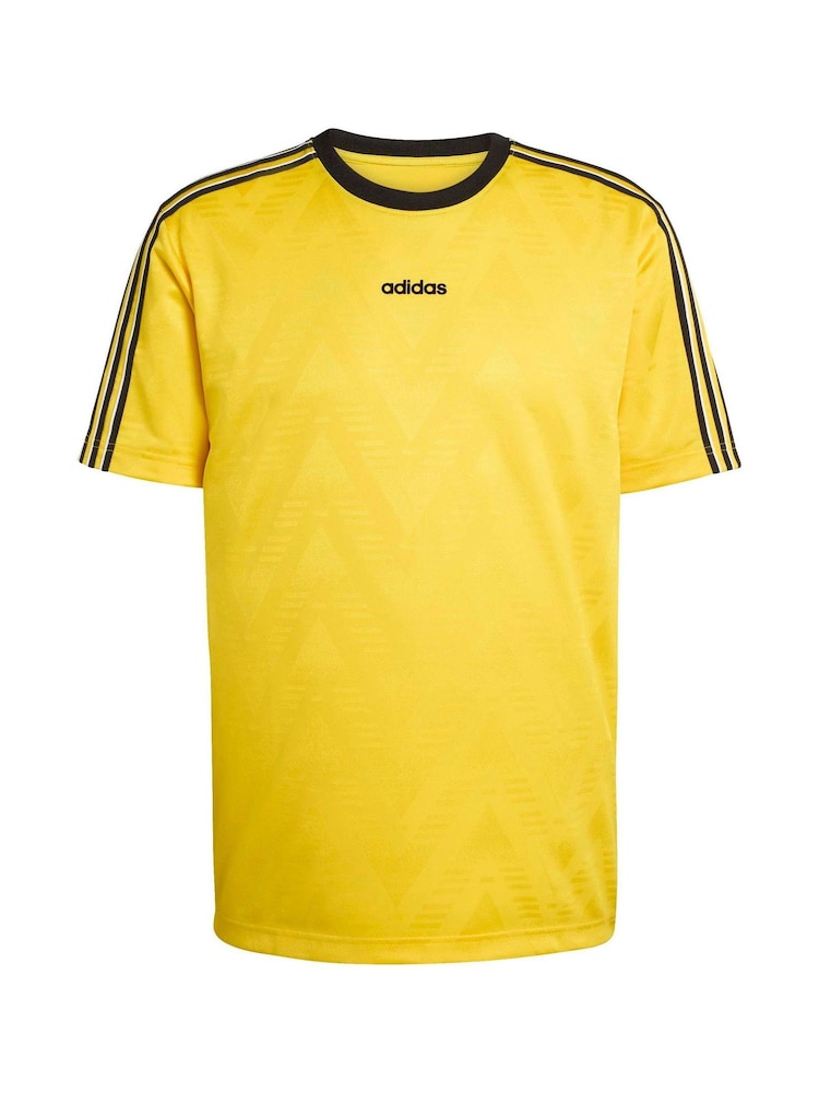 adidas Originals Yellow Jacquard Jersey - Image 6 of 6