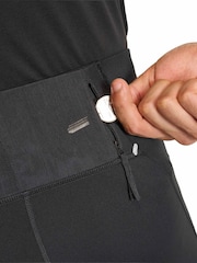 adidas Black adi365 Iconic Running Short Tights - Image 5 of 6