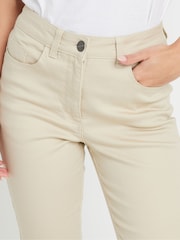 M&Co Natural Petite Cropped Jeans - Image 4 of 4