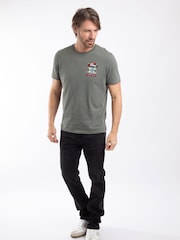 Weird Fish Grey Cod Dwarf Back Print Artist T-Shirt - Image 3 of 5