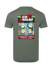 Weird Fish Grey Cod Dwarf Back Print Artist T-Shirt - Image 5 of 5