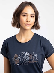 Weird Fish Fetch Front Print Graphic T-Shirt - תמונה 5 מתוך 7