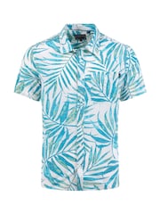 ホワイト - Weird Fish Faraway 半袖プリントシャツ - 画像 5 / 6