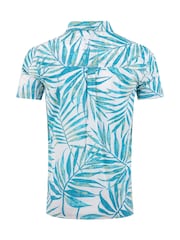 ホワイト - Weird Fish Faraway 半袖プリントシャツ - 画像 6 / 6