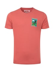 レッド - Weird Fish Holy Whale バックプリント アーティスト Tシャツ - 画像 5 / 6