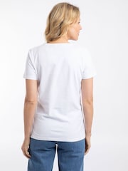 Weird Fish White Hailey V-Neck T-Shirt - Image 2 of 7