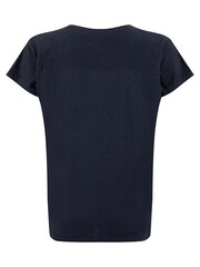 Weird Fish Blue Milne Jersey Dobby T-Shirt - Image 8 of 8