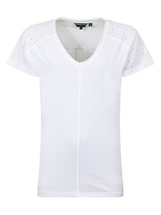 أبيض - Weird Fish Milne Jersey Dobby T-Shirt - صورة 6 من 7