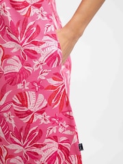 ピンク - Weird Fish Suffolks Printed Jersey Dress - 画像 5 / 7