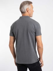 Weird Fish Black Indy Slub Polo Shirt - Image 2 of 7