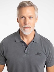 Weird Fish Black Indy Slub Polo Shirt - Image 4 of 7