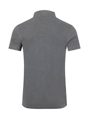 Weird Fish Black Indy Slub Polo Shirt - Image 7 of 7