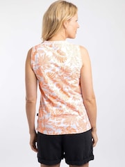 Weird Fish Orange Nonno Printed Jersey Vest - Image 2 of 7
