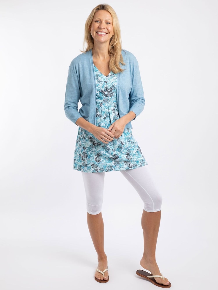 Weird Fish Blue Limon Lightweight Outfitter Cardigan - Image 2 of 6