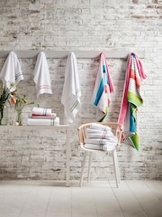 Designers Guild Silver And Slate Astor Towel - Image 7 of 13