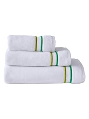 Designers Guild Emerald Green Astor Towel - Image 9 of 12