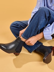 Hush Puppies Blue Colette Boots - Image 2 of 7