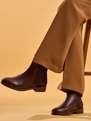 Hush Puppies Chocolate Colette Boots - Image 1 of 6