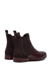 Hush Puppies Chocolate Colette Boots - Image 4 of 6