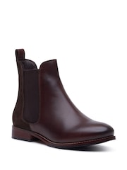 Hush Puppies Chocolate Colette Boots - Image 5 of 6
