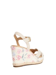 Dune London Natural Kalmiah Wedge Sandals - Image 3 of 5