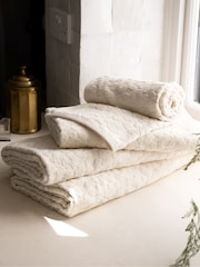 Rockett St George Natural Leopard 100% Cotton Towel - Image 2 of 5