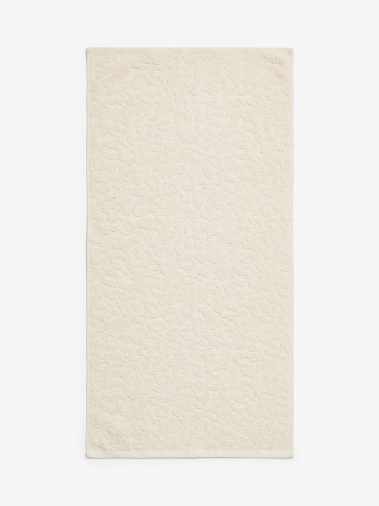 Rockett St George Natural Leopard 100% Cotton Towel - Image 5 of 5