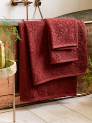 Rockett St George Red Leopard 100% Cotton Towel - Image 2 of 12