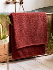 Rockett St George Red Leopard 100% Cotton Towel - Image 3 of 12
