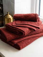 Rockett St George Red Leopard 100% Cotton Towel - Image 6 of 12