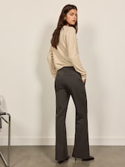 BHOEM Grey Cropped Flare Trousers - Image 3 of 4