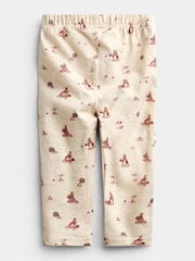 JoJo Maman Bébé Sage Green Floral Peter Rabbit™ Flopsy Sweatshirt & Legging Set - Image 8 of 10