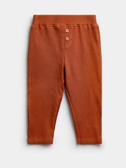 Jojo Maman Bébé Orange Highland Cow Sweatshirt & Trouser Set - Image 4 of 7