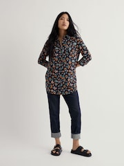 Seasalt Cornwall Blue Dove Plant Tunic - Image 1 of 5