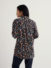 Seasalt Cornwall Blue Dove Plant Tunic - Image 2 of 5
