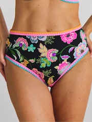 Figleaves Black High Waist Bikini Briefs - Image 2 of 4