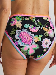 Figleaves Black High Waist Bikini Briefs - Image 3 of 4