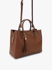 Carvela Brown Large Como Nude Tote Bag - Image 2 of 4