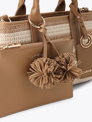 Carvela Brown Nina Mini Tote Bag - Image 5 of 5