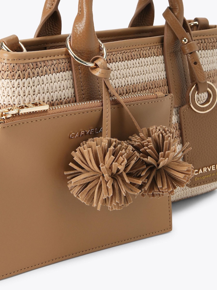 Carvela Brown Nina Mini Tote Bag - Image 5 of 5 Carvela Brown Nina Mini Tote Bag - Image 5 of 5