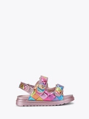 Kurt Geiger London Pink Mini Orson Sandals - Image 1 of 4