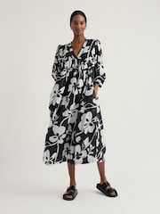 Seasalt Cornwall Black Earth Colours Dress - Image 1 of 5