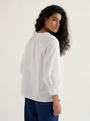 Seasalt Cornwall White Moor Grass Shirt - Image 2 of 5