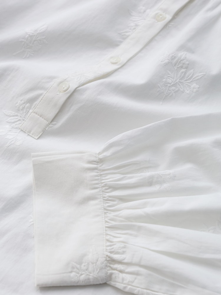 Seasalt Cornwall White Moor Grass Shirt - Image 5 of 5