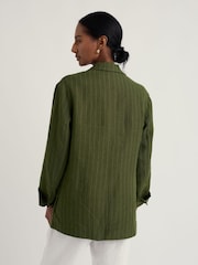 Seasalt Cornwall Green Ambrys Blazer - Image 2 of 5